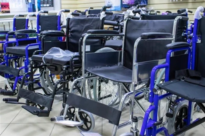Pre-loved wheelchairs ready for sale